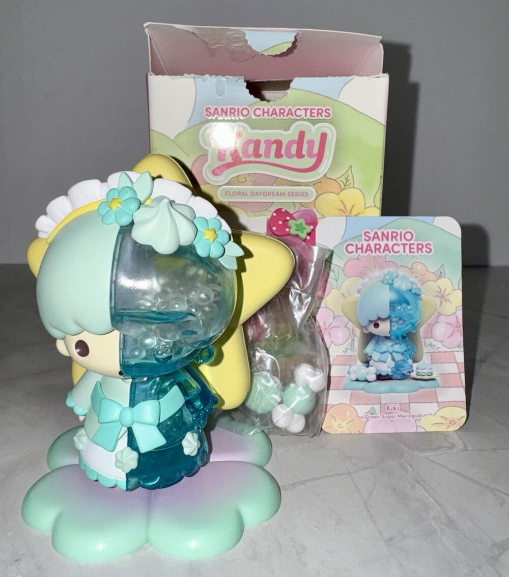 Sanrio Kawaii Little Twin Stars Confirmed Kiki Floral Shaker Mini Cute Figure